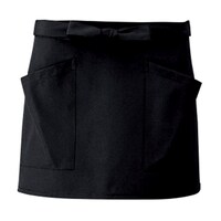 サーウ゛ォ ショート丈 エプロン ブラック F A1944 A1944 1枚