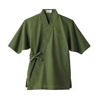 サーウ゛ォ 作務衣 グリーン