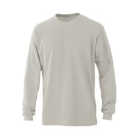 マスダ AIR030 エアレット長袖Tシャツ ライトグレー