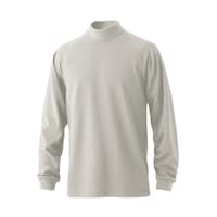 マスダ AIR040 エアレット長袖ハイネックシャツ ライトグレー