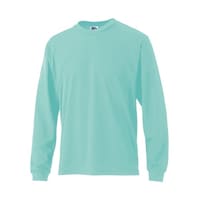 マスダ DRY202 ドライタッチ長袖Tシャツ エメラルド