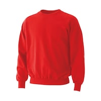 マスダ 1007 裏起毛トレーナー レッド