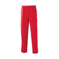 マスダ JP888 ニットロングパンツ レッド×ホワイト