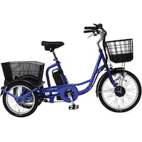 ミムゴ EPARTON 電動アシスト三輪自転車 サファイアブルー BEPN20SB BEPN20SB 1台