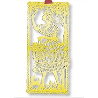 東洋精密工業 ブックマーク 花摘む乙女 ゴールド×10