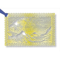 東洋精密工業 ブックマーク 神奈川沖波裏 ゴールド×10