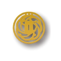 東洋精密工業 クリップ 鍔クリップ三日月武蔵鍔ゴールド×10