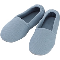 徳武産業 エスパドワイド(両足)ブルー/M 1足