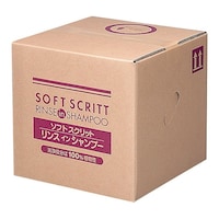 熊野油脂 ソフトスクリットリンスインシャンプー 25460800 熊野油脂 4354(18L) 1個