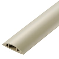 エレコム 配線カバー 床用 モール ( 長さ1m × 幅45mm ) ベージュ