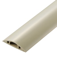 エレコム 配線カバー 床用 モール ( 長さ1m × 幅54mm ) ベージュ