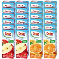 雪印メグミルク 雪印メグミルク Dole(ドール) 果汁100% 200ml フルーツ(オレンジ・アップル) 1個×1個
