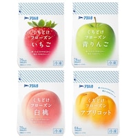 アヲハタ 【冷凍】アヲハタ アヲハタ くちどけフローズン 4種X各1袋 ( いちご 青りんご 白桃 アプリコット ) 1個×1個