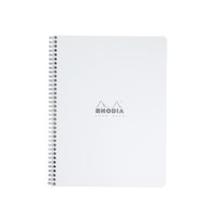 クオバディス クラシック ダブルリングノート A5 横罫ホワイト×5