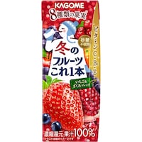 カゴメ 冬のフルーツこれ一本 いちご&ざくろブレンド 200ml 24本