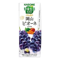 カゴメ 野菜生活100 本日の逸品 岡山ピオーネミックス195ml 24本