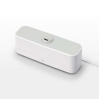 ラクラク給水加湿器 ホワイト 超音波式 USB ミスト方向調節可能