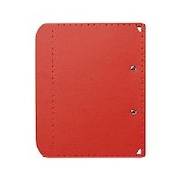 ジョインテックス クリップボード A4/A5 レッド 83163 FL502CP FL502CP 1個