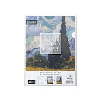 リヒトラブ Collel クリアファイルカバー A4 F480 F480 1枚