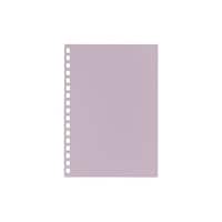 リヒトラブ カスタマイズ オープンリングノート 表紙 A6 パープル N292010 N292010 1枚