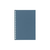 リヒトラブ カスタマイズ オープンリングノート 表紙 A6 スレートブルー N292011 N292011 1枚