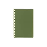 リヒトラブ カスタマイズ オープンリングノート 表紙 A6 オリーブ N292022 N292022 1枚