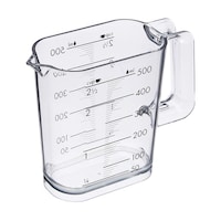 和平フレイズ G・C 計量カップ 500mL SVグレー GC263 GC263 1個