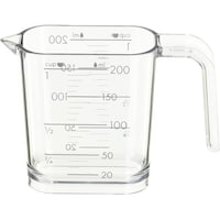 和平フレイズ G・C 計量カップ 200mL SVグレー GC262 GC262 1個