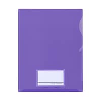 セキセイ ワイドフォルダー パープル CLK240480 CLK240480 1枚
