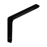 和気産業 アルミブラケット ブラック 150mm TK066 TK066 1本