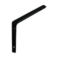 和気産業 アルミブラケット ブラック 200mm TK067 TK067 1本