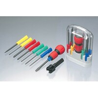 アネックスツール DOBEDO 電工グリップ8本組ドライバー #308 #308 1組