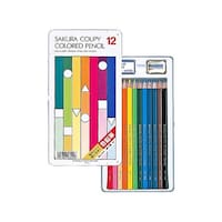 サクラクレパス クピ色鉛筆12色(スタンダド) PFY12 PFY12 1セット
