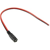 ビットストロング 5521電源コード 2芯*0.3平方 DCメスヘッド (10センチメートル) 終端処理なし BSPOWSG0.1BW BSPOWSG0.1BW 1本