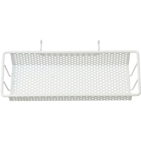 ヒカリ パンチングボード用カゴ棚 白 1個入 PBW622 PBW622 1個