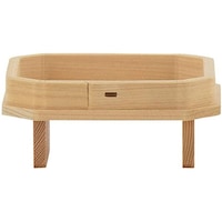 シンワ 神具 三宝 5号 白木 足付 60382649 1台