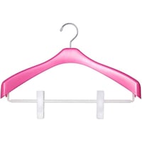 シンコハンガー ジャケットハンガー Livido ジャケットクリップ42 パールピンク 60382697 1本