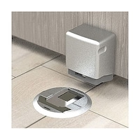 和気産業 カチッと強く止まる マグネットドアストッパー シルバー IM008 IM008 1セット