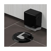 和気産業 カチッと強く止まる マグネットドアストッパー ブラック IM009 IM009 1セット