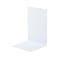 ブックエンド マグネット付 L型 大 白