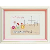 万丈 カフェフレーム 2L/ポスト/L判兼用 いちごミルク CF2LPLIM CF2LPLIM 1個