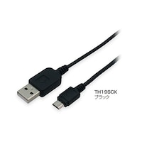 多摩電子工業 microUSBケーブル TH19SCK TH19SCK 1個
