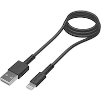 多摩電子工業 LIGHTNINGケーブル 1.0m ブラック TH281L10K TH281L10K 1個