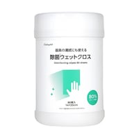 伊藤忠リーテイル 除菌ウェットクロス ボトル本体 80枚入 IRLN001 IRLN001 1個