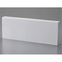 日本緑十字社 高輝度蓄光ステッカー標識貼付用プレート TCP1236 天井用・L型 130×364mm 377052 377052 1枚