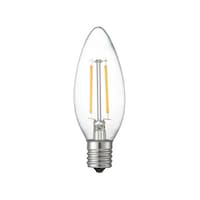 ヤザワ フィラメントLED 25W C32 シャンデリア形 E17 CL LDC2LG32E17C2 LDC2LG32E17C2 1個