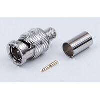 トーコネ BNC75Ωコネクタストレートプラグ BP5FC BP5FC 1個