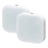 ヤザワ コンセント式明暗ナイトライトミニ2P NASN77WH2P NASN77WH2P 1個