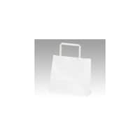 福助工業 紙手提げ袋 ラッピーバッグ No.9 晒無地 1袋(50個入) 0121304 0121304 1袋