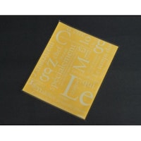 福助工業 製菓向け袋 カマス GT(透明タイプ)No.3 洋柄イエロー バラ 1袋(100個入) 00695260 00695260 1袋